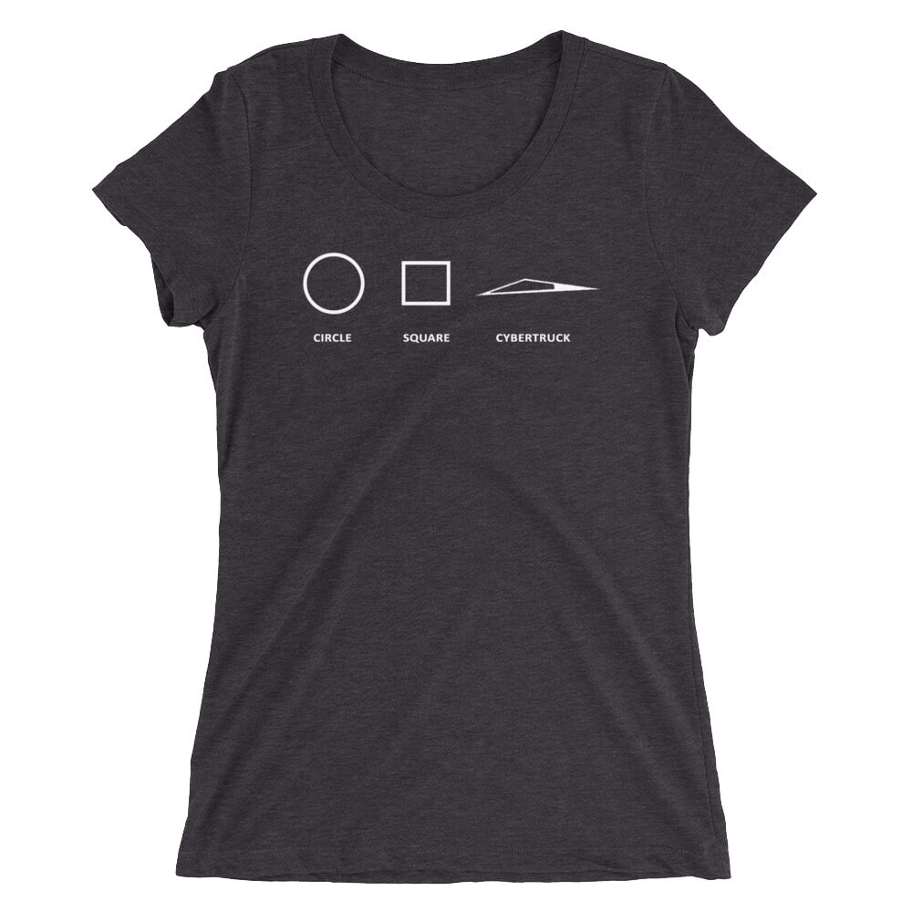 Women's Cybertruck Shapes Relaxed Tee